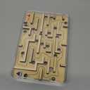 Handheld Fidget Puzzle Game for Kids and Adults - Challenging Wooden Labyrinth Marble Maze for Teen Boys - Fun Brain Teaser Puzzle Fidget Toys for Travel Stocking Stuffer Party Favor for Kids Ages 8+