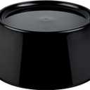 Restaurantware-BASES ONLY: Bev Tek Beverage Dispenser Bases, Pack of 4 Durable Holders - Dispenser Sold Separately, For 3 And 6 Gal Dispensers, Black Plastic, Dishwashable