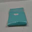 homing 2 Pack Rectangle Vinyl Tablecloth, Waterproof Spillproof Plastic Flannel Backed Table Cloth, Wipe Clean Table Cover for Dining, Buffet Parties and Camping (Teal, 52" x 70")