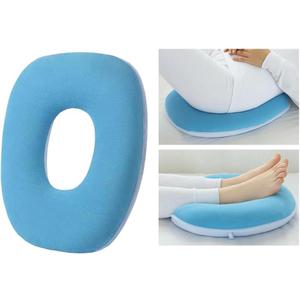 Donut Pillow for Bed Sores, Pressure Ulcer Relief, Wheelchair Seat Cushion, Butt Pillows for Sitting, After BBL & Hip Surgery, Medical Ring Cushion for Tailbone Pain, Hemorrhoid Pillow Pad, Large