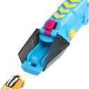 Hyper Burst Battle Racers Orange Axion Car & Launcher | Over 600+ MPH Scale Speed! | Racing Micro Scale Cars and Battle Action Toys | Ages 5+