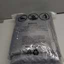 Magnetic Thermal Insulated Door Curtain (Fits Door Size 36" x 80") - Heavy Duty Oxford Soundproof Door Cover, Automatic Close Hands-Free Privacy Screen for Winter, Pet Friendly Draft Stopper (Gray)