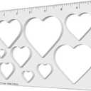 9 in 1 Router Templates for Woodworking Router Jig Template Heart Inlay Templates Decorative Templates