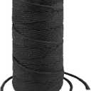 G2PLUS Black Cotton String, 3MM 328 Feet Natural Cotton String for Crafts, Bakers Twine, Halloween, Christmas Gift Wrapping