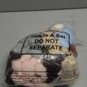 Sotiff 24 Pcs Plush Bunny Stuffed Animal Gift Bulk 4.7 Inch Mini Bunnies Keychain Doll Furry Rabbit with Bow Tie for Birthday Baby Shower Party Favor Classroom Rewards(Light Color)