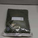 Ling's Moment 14Ft x 35" Wide Olive Moss Green Gauze Semi-Sheer Table Runner Cheesecloth Tablecloth for Wedding Party Bridal Shower Boho Table Decor Moss Green