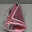 Supet Dog Cone Collar Adjustable After Surgery, Comfortable Pet Recovery Collar & Cone for Large Medium Small Dogs, Elizabethan Dog Neck Collar Plastic Practical (L(Neck: 14.0~17.5"), Pink)