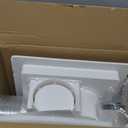 12" Ultra Quiet Bathroom Exhaust Fan with 6500K LED Light, 1.0 Sone 120 CFM, 10x10 Mount, 1500 LM Ceiling Ventilation Fan, Energy Efficient (6500K LED-W)