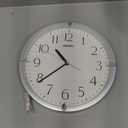 Seiko Kuota Wall Clock, Silver