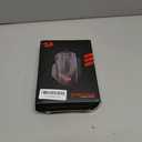 Redragon Gaming Mouse, MMO Mouse Gaming UP 12400 DPI, 19 Macro Programmable Buttons, RGB Mouse with 12 Side Buttons, 8 * 2.4g Weight Tuning for PC Laptop MOBA FPS, M901K, Black