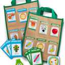 Melissa & Doug Lets Explore Indoor/Outdoor Scavenger Hunt Play Set  80 Double-Sided Cards (kids)