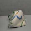 MEOWFIA Cat Cave  Premium Felt Cat Bed for Indoor Cats, Handmade 100% Merino Wool, Cat (Medium, Ivory Rainbow)