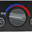 599-007 9378815 HS505 AC Heater Climate Control Switch Panel Module Without Rear Window Defogger for 1996-1999 Chevy GMC C1500 C2500 C3500 K1500 K2500 K3500 Pickup Truck 15-72548 16238895 16231175