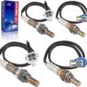 O2 Oxygen Sensor 234-4668 234-4256 Upstream Downstream Replacement for Cadillac Escalade Chevy GMC 1500 Silverado Suburban Yukon Set of 4