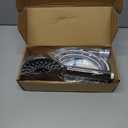 SR SUN RISE Filtered Shower Head with Handheld High Pressure 9 Spray Mode Showerhead Detachable Shower Head Water Softener Filters Beads for Hard Water Remove Chlorine 1 Filter Chrome