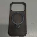 TORRAS Ostand Q3 Air for iPhone 17 Pro Case 6.3'' with Stronger Magnetic Stand, Fit for Magsafe, Airbags Miltary Protection, Camera Control for iPhone 17 Pro Case, Shockproof & Stylish, Shadow Black