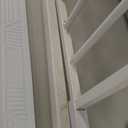 Cumbor 29.7-40.6" Baby Gate for Stairs, Mom's Choice Awards Winner-Dog Gate for Doorways, Pressure Mounted Auto-Close Pet Gates for Dogs Indoor, Safety Child Gate with Easy Walk Thru Door, White