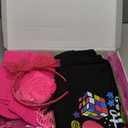 80s Outfit Women Costume Accessories Set T Shirt Shorts Tutu Skirt Neno Party Leg Warmers Headband M