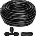 40 FT 1/2 inch Drip Irrigation Tubing Main Line Hose Tube for Garden Irrigation System