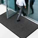 3' X 5' Durable Front Door Mat Indoor Outdoor Entrance, Commercial Door Floor Mat Heavy Duty Non-Slip Backing Entryway Doormats, Outdoor Mats for Home Entrance & Commercial High Traffic Area