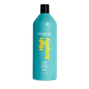 Matrix High Amplify Volumizing Shampoo - Instant Lift, Lasting Volume & Strengthening, Silicone-Free, Boost Structure in Fine, Thin & Limp Hair (33.8 Fl Oz (Pack of 1))