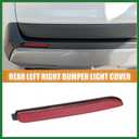 Motoforti 81910-08010 Bumper Reflector Light Cover for Toyota RAV4 19-21 | Red, Long-lasting, for Lexus RC300 2016-2021, Right Rear, for Toyota RAV4 2019-2021