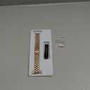 OMIU Thin Band Compatible with Apple Watch 40mm 38mm 41mm 42mm 44mm 45mm 49mm, Premium Stainless Steel Metal Replacement Adjustable Wristband Strap for iWatch Ultra SE Series 9/8/7/6/5/4/3/2/1 Women