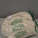 YnM Chunky Cotton Knit Throw Blanket, Cable Knit Throws for Bed Couch Sofa, Comfy & Relaxing, Decorative Piece for Farmhouse Modern Boho Rustic Scandinavian Chic Vibe, Cream White 60x80 Inches (Full / Queen)