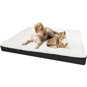 Dog Beds Large Sized DogsIt Features a Removable and Washable Waterproof Fabric Layer, and a Soft and Comfortable Egg-Shaped Surface Dog Bed Mats.43.7inch*31.89inch*2.95inch