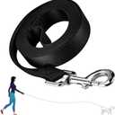 Nylon Dog Training Leash, Traction Rope, 9 Feet Long, 1 Inch Wide, for Small, Medium and Large Dogs, Heavy Duty Dog Lead for Walking, Running, and Training