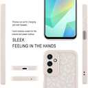 MOWIME Compatible with Samsung Galaxy A16 5G Case, Cheetah Print Shockproof Soft TPU Protective Cover for Women Girls, Slim Anti Scratch Leopard Case for Galaxy A16 5G 6.7 Inch, White