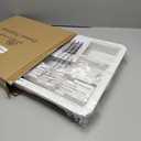 Homecor Kitchen Utensil Drawer Organizer, Large 22"x 19" Expandable Silverware Organizer with Removable Knife Block, Utensil Holder and Cutlery Tray, Kitchen Spatula Tools and Gadgets Storage, White