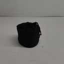 MLVOC Travel Pillow 100% Pure Memory Foam Neck Pillow, Comfortable & Breathable Cover, Machine Washable, Airplane Travel Kit with 3D Contoured Eye Masks, Earplugs, and Luxury Bag, Standard (Black)