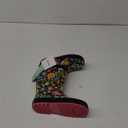 Western Chief Girls Waterproof Printed Rain Boot with Easy Pull on Handles, Floral Swirl, 12 Toddler