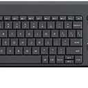 Logitech K400 Plus Wireless Touch TV Keyboard With Easy Media Control and Built-in Touchpad, HTPC Keyboard for PC-connected TV, Windows, Android, ChromeOS, Laptop, Tablet - Black