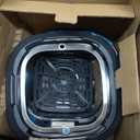 Ninja Crispi 4-in-1 Glass Air Fryer | 450F | Non-Toxic | 4QT & 6-Cup Glass Containers w/Lids | Microwave, Freezer, Dishwasher Safe | Max Crisp, Air Fry, Bake, Recrisp | Cyberspace Gray, FN101GY