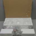 3-Light Bathroom Light Fixtures, Brushed Nickel Modern Vanity Lights Over Mirror with Clear Glass Globe Shade, Bathroom Wall Sconces for Mirror Kitchen Living Room Hallway Cabinet Bedroom Porch, Brushed Nickel