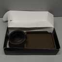 Couch Cup Holder Tray, Elimiko Silicone Sofa Drink Holder with Large Cup Holder and Tray, for Oversized Mugs/Long Remote/Snacks/Cellphone (Black)