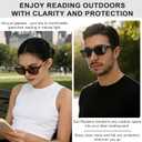 BLOEXCLU 6 Pack Reading Glasses for Women Men Blue Light Blocking Spring Hinge Computer Readers, Anti Eyestrain/Glare