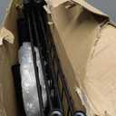 Sakugi Storage Shelves - 4 Tier Shelf Organizer, Sturdy Metal Garage Shelving with Adjustable Leveling Feet, Space-Saving Shelves Organizer for Pantry, Laundry, Kitchen (18" x 12" x 44", Black)