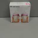 Comotomo Baby Bottle Double Pack, Pink, 8oz