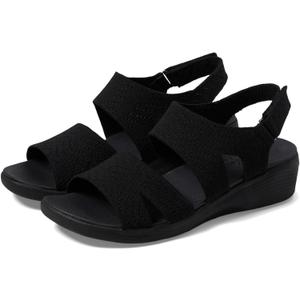 Skechers Women's Arya-Modern Muse Sandal (10, Black/Black)