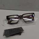 livho Oversized up to 99% Blue Light Blocking Glasses for Woman - Rectangle Fashion Glasses for Computer, Chic Preppy Frame