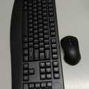 Wireless Keyboard and Mouse Combo, EDJO 2.4G Full-Sized Ergonomic Computer Keyboard with Wrist Rest and 3 Level DPI Adjustable Wireless Mouse for Windows, Mac OS Desktop/ Laptop/ PC