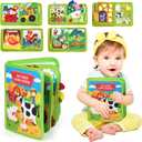 INKLAB Toddler Busy Board Ages 3, Learning Toys for 3+ Year Old, Sensory Toys for Kids with Autism, Preschool Learning Activities, Kids Ages 3+, Activities Toy for Car Travel Airplane (Green)