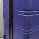 Rockland Melbourne Hardside Expandable Spinner Wheel Luggage, Blue, Checked Large 28"