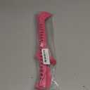 Cosmos 2 Pieces Ice Skate Guards Hockey Shoe Blade Covers Hockey Skates Blade Guards Ice Skating Protector Ice Hockey Equipment with Adjustable Buckle for Ice Skating, Figure Skates, Hockey (Pink)