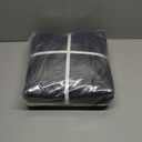 4 Pcs 66 Gallon Extra Large Moving Bags Heavy Duty Storage Bag with Strong Zipper Handle Foldable XXL Jumbo Storage Tote Packing Moving Box for College Dorm Travel Cloth Duffle (Black)