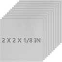 Welding Kit 12Pack 6061 T651 Small Aluminum Sheet Metal 2" X 2" X 0.125Inch Flat Plain 3MM Aluminum Plate Weld Practice kit for MIG, TIG, Stick, Arc, Gas, Brazing, Welding Practice Kit for Beginners