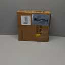 Framed Neutral Abstract Wall Art, 4 Piece Modern Minimalist Canvas Prints in Earth Tone and Brown Black Beige Colors, Contemporary Square Wall Decor for Living Room Bedroom Office Entryway, 12x12